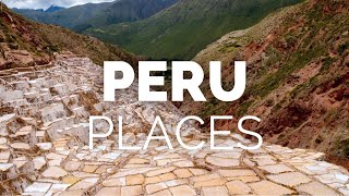 10 Best Places to Visit in Peru  Travel Video [upl. by Neelyhtak467]