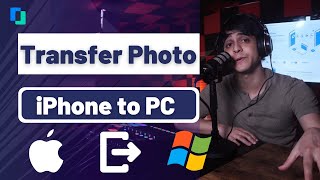 3 Ways to Transfer Photos from iPhone To PC 2021 [upl. by Nomal]