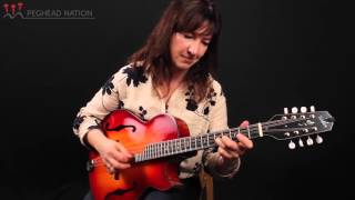 Weber Cutaway Red River Octave Mandolin Demo from Peghead Nation [upl. by Denman]