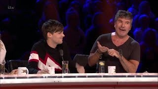 Simon Cowell and Louis Tomlinson moments the X factor UK part 1 [upl. by Ahsial629]