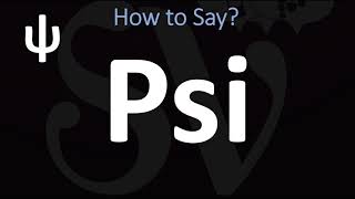 How to Pronounce Psi CORRECTLY  ψ Greek Alphabet Pronunciation [upl. by Rovelli375]