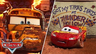 Miss Fritter vs Lightning McQueen  Pixar Cars [upl. by Ennazus]