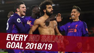 Every Mo Salah goal from the 201819 season  Chelsea screamer CL Final penalty and more [upl. by Berl]