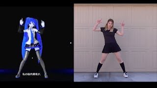 Mews Hatsune Miku初音ミク TwoFaced Lovers裏表ラバーズ Dance CoverComparison Version [upl. by Nakeber]