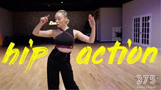 Hip Action in Latin American Dancing  International Rumba Drills [upl. by Atteval]