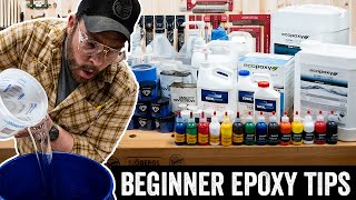 5 EPOXY Tips I Wish I Knew As A Beginner [upl. by Iruahs253]