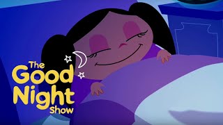 The Good Night Show Kids Songs 2014 SnoozeAThon with Nina and Star  Universal Kids [upl. by Idnas421]