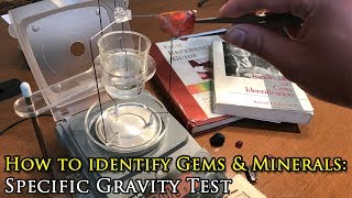 How to Identify Gemstones amp Minerals Specific Gravity [upl. by Jori]