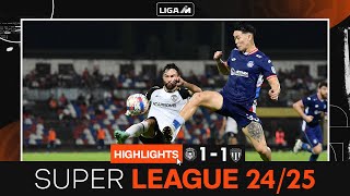 SABAH FC 1  1 TERENGGANU FC  LS10 MATCH HIGHLIGHTS [upl. by Eltsyrk]