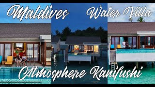 Atmosphere Kanifushi  Maldives  Room Tour  Water Villa [upl. by Ylirama]