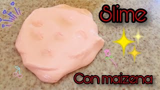 •slime con maizena y pegamento 😊 [upl. by Martelli718]