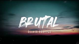 Olivia Rodrigo  brutal Lyrics 1 Hour [upl. by Estevan]