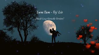 Lwm Tam  Toj Lis Moob Leeg Karaoke Version [upl. by Harutak373]