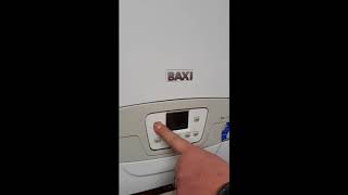 Auto Calibrating a BAXI Duo Tec GA Boiler [upl. by Hsima]