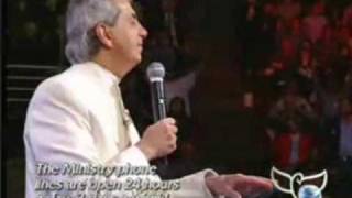 Benny Hinn sings quotTheres Something About That Namequot [upl. by Helprin982]