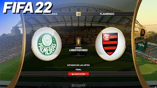 FIFA 22  Palmeiras vs Flamengo  Copa Libertadores Final [upl. by Combe]