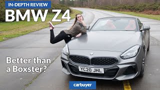 2021 BMW Z4 indepth review  better than a Boxster [upl. by Aloibaf]