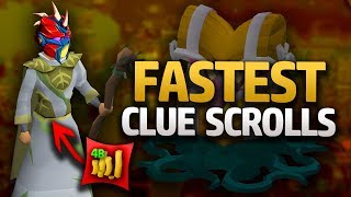 Fastest Ways to get Clue Scrolls OSRS [upl. by Aicala503]