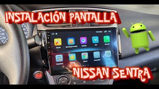 Instalación estéreo Android Nissan Sentra [upl. by Johnna]