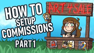 How To Start Taking Commissions Part 1 [upl. by Mair]