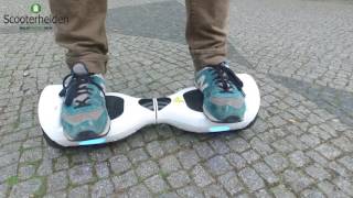 Hoverboard fahren lernen IO HAWK Lernvideo Balance Board REVIEWampTutorial DeuGer [upl. by Enirhtac261]