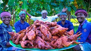 FULL CHICKEN FRY  Yummy Fried Chicken Recipe Cooking in Village  Healthy Country Chicken Recipes [upl. by Karab326]