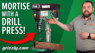 Convert your Drill Press into a Mortising Machine [upl. by Pollak]