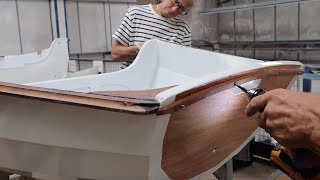 Building our Wooden Dinghy the Eastport Nesting Pram from Chesapeake Light Craft  Ep 28 [upl. by Eloc]