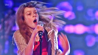 Courtney Hadwin ✫ The Voice Kids UK ✫ Blind Auditions  Battle  Semi Final  Live Final [upl. by Steffane]