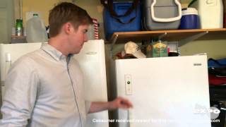 Kenmore 137 cu ft Upright Freezer Review [upl. by Eudora]