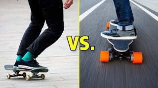 Skateboarding vs Longboarding Wins amp Fails [upl. by Ranilopa477]