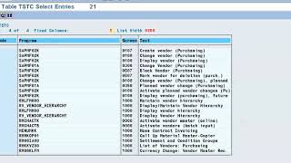 SAP T Code Search  SAP T Code List  SAP Transaction Codes List [upl. by Aneelak]