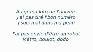 Grégory Lemarchal  SOS dun terrien détresse  Lyrics [upl. by Carey]