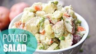 How to Make Potato Salad  EASY amp HEALTHY RECIPE [upl. by Aymahs529]