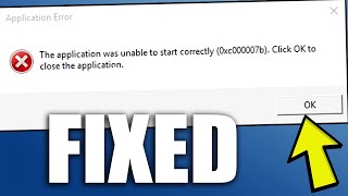 Fix GTA V  The application was unable to start correctly 0xc00007b [upl. by Kirst244]