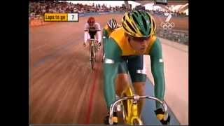 Athens Olympics 2004 keirin final [upl. by Trilley]