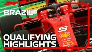 2019 Brazilian Grand Prix Qualifying Highlights [upl. by Llenyr]