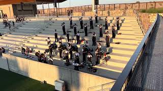 Canutillo High School Marching Band 2024  Fight Song at Montwood [upl. by Ecerahs]