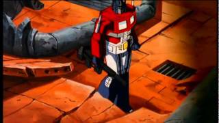 Optimus Prime vs Megatron HD Transformers The Movie 1986 [upl. by Eluj113]