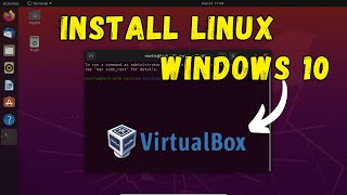 How To Download And Install Linux On Windows 10 [upl. by Joh]