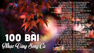 100 Bài nhạc vàng bolero song ca nghe hoài không chán  Liên Khúc Rừng Lá Thấp Hỏi Anh Hỏi Em [upl. by Siurtemed]