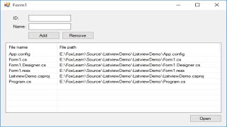 C Tutorial  ListView Control  FoxLearn [upl. by Nyleahcim820]