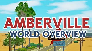 Amberville World Overview I The Sims 3 [upl. by Lyred]