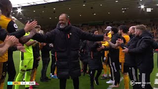 Nuno Espirito Santo bids an emotional goodbye to Wolves 🧡🖤 [upl. by Hannahc106]