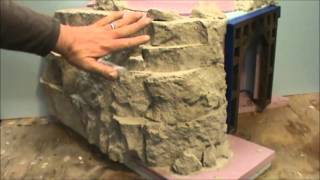 How to Make Rock Formation from Urethane Foam [upl. by Swanson]