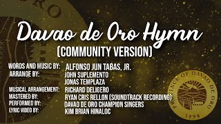 Davao de Oro Hymn Community Version [upl. by Marybella]