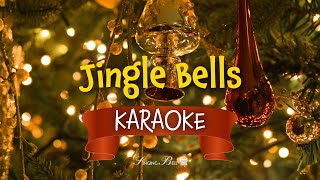 Jingle Bells Karaoke with Lyrics Full original version Christmas instrumental [upl. by Sremlahc]