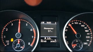 VW Golf VI GTI 20 TSI 211 HP Acceleration [upl. by Menzies]