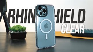 Rhinoshield CLEAR Case Review  iPhone 16 Pro Max [upl. by Neelyaj]