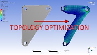 ANSYS 181 Topology Optimization [upl. by River453]